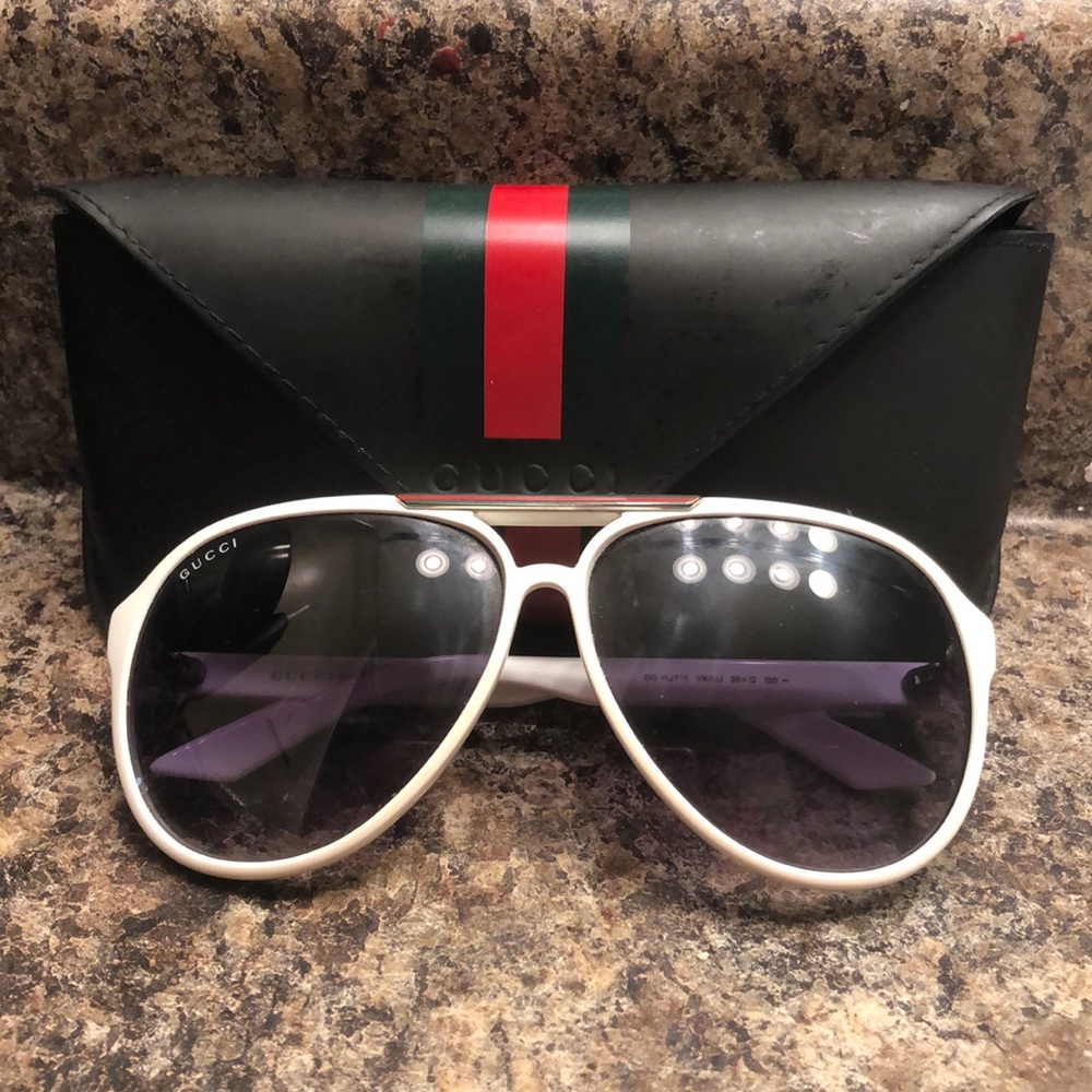 Gucci sunglasses with case